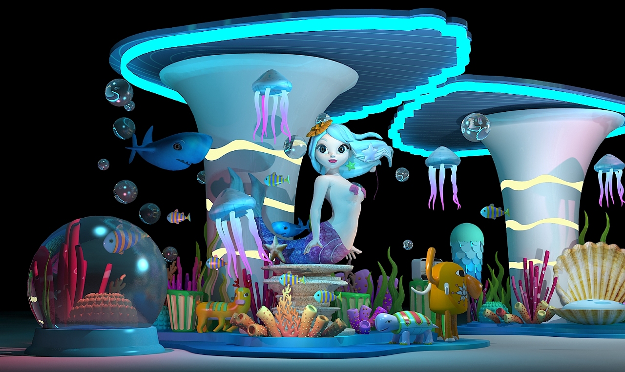 水族馆游戏怪怪水族馆_怪怪水族馆沙盒模式_怪怪水族馆 玩具鲨鱼