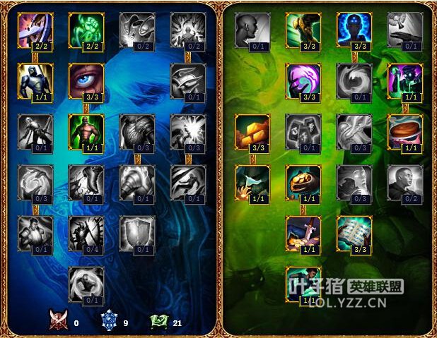 lol新天赋模拟器_新lol天赋加点_lol新天赋