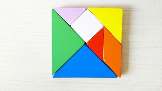 平行四边形拼图作品_平行四边形拼图图案大全_七巧板拼平行四边形图片