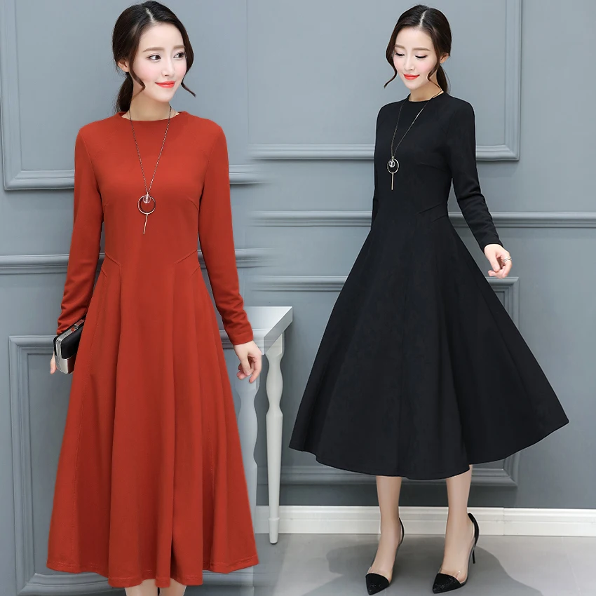 高档春秋连衣裙女士穿搭_高档春秋连衣裙女士图片_女士高档春秋连衣裙