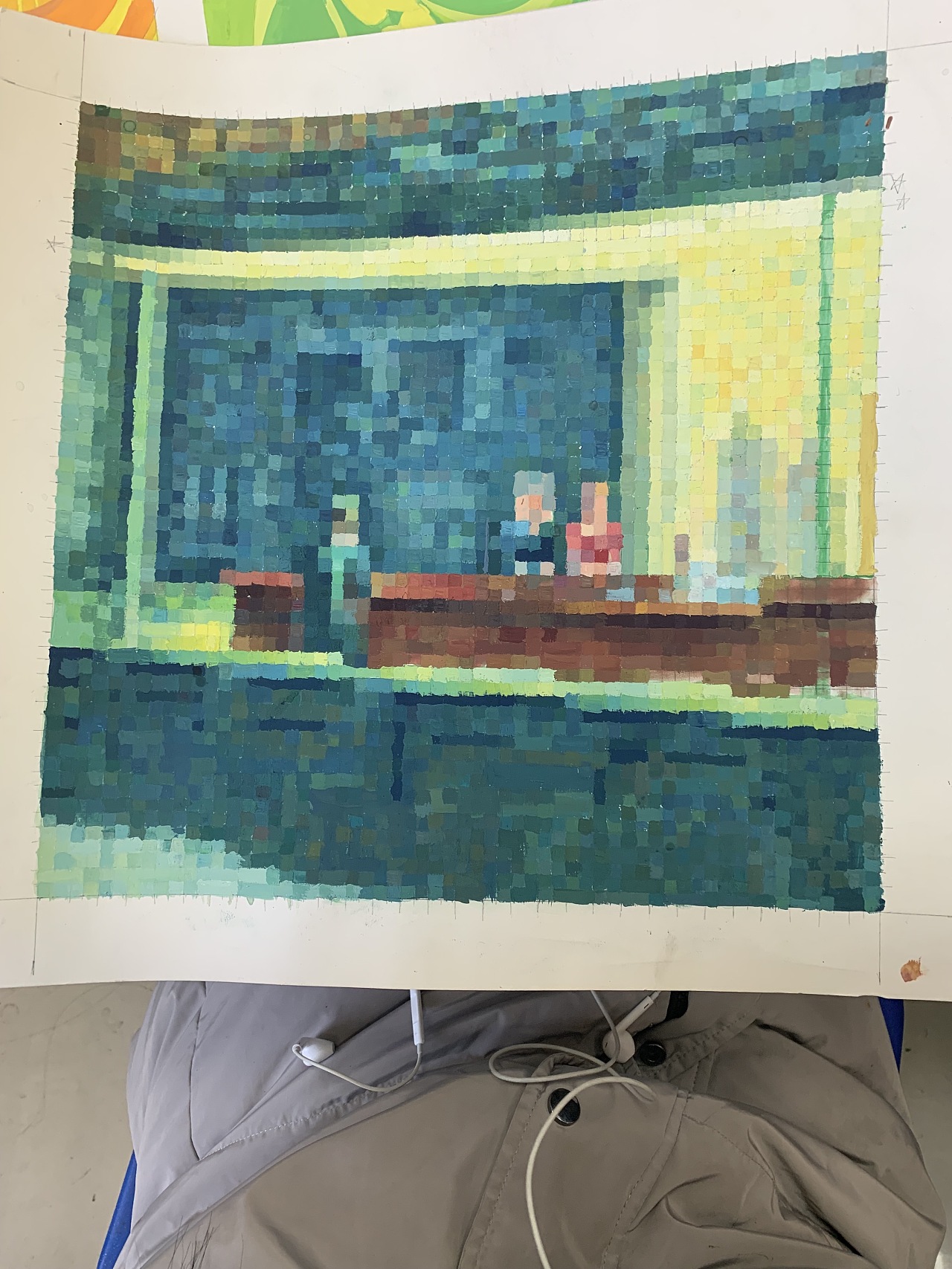 马赛克构成作业图_马赛克构成作业图简单_马赛克构成作业图案