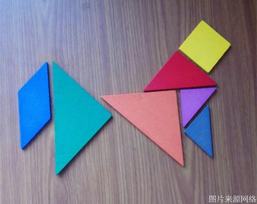 打印原图七巧板图片_打印原图七巧板教程_七巧板原图 打印